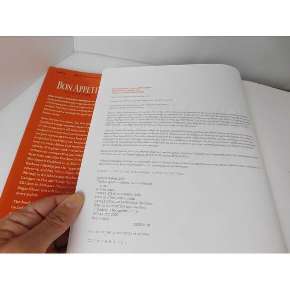 Bon Appetit Cookbook Barbara Fairchild 2006 John Wiley & Sons - Picture 4 of 10